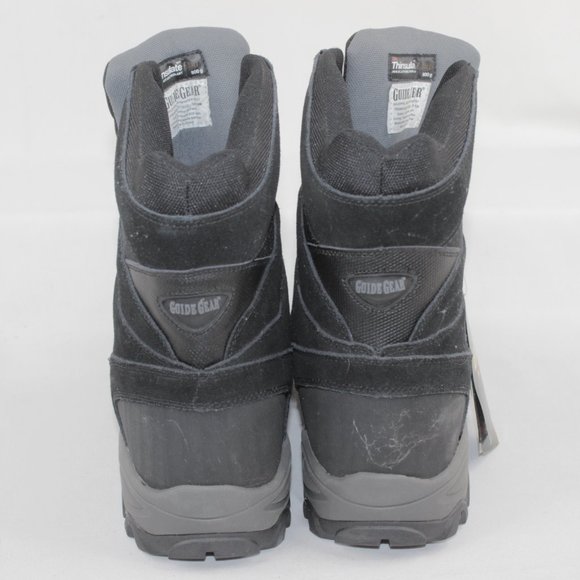 Guide Gear Thinsulate 653077 GG Zippel Bay Winter Boots Black Mens Size 12M main image 9